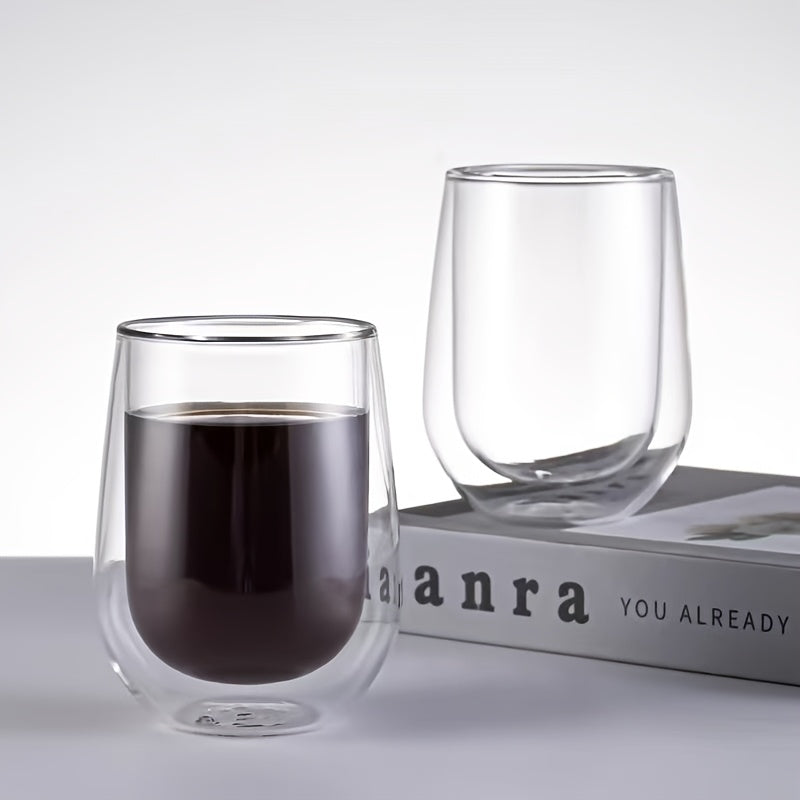 350Ml Double-Walled Glass Water Cup 7