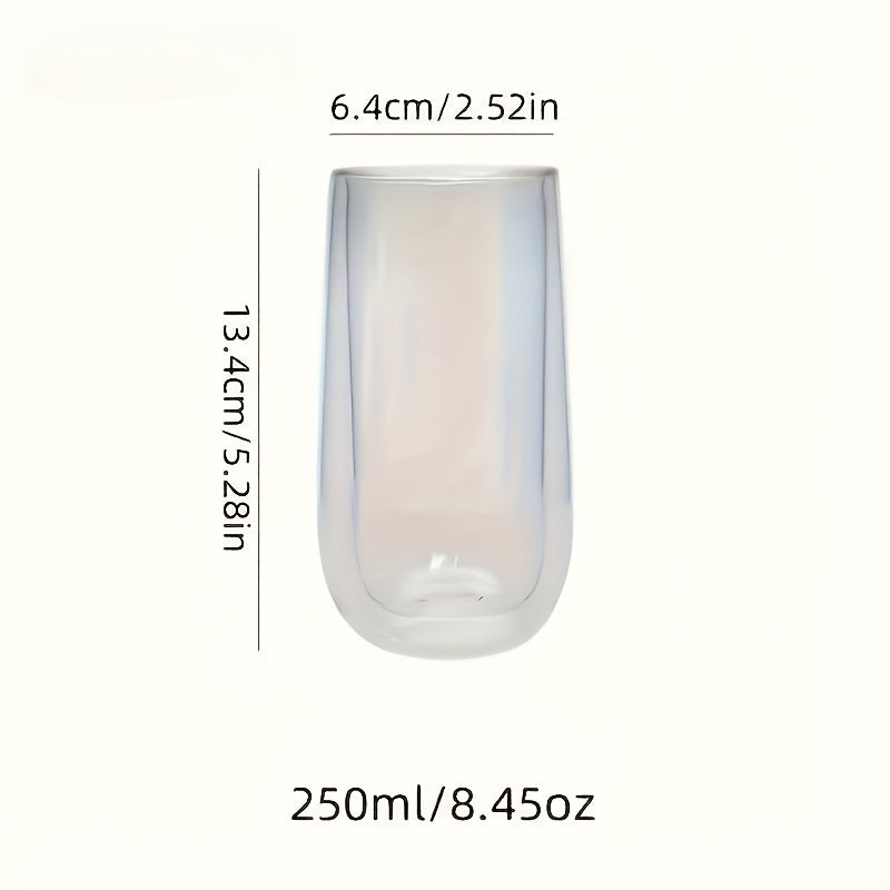 Set Of 4 Transparent Glass Cups 5