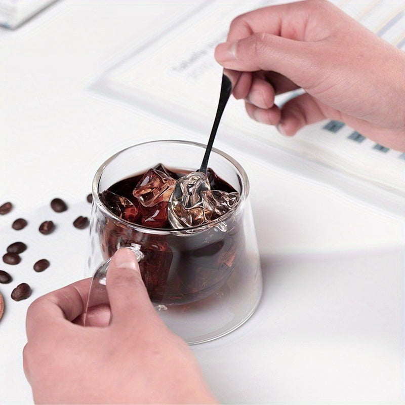 2pcs Double-Wall Glass Coffee Mugs 5
