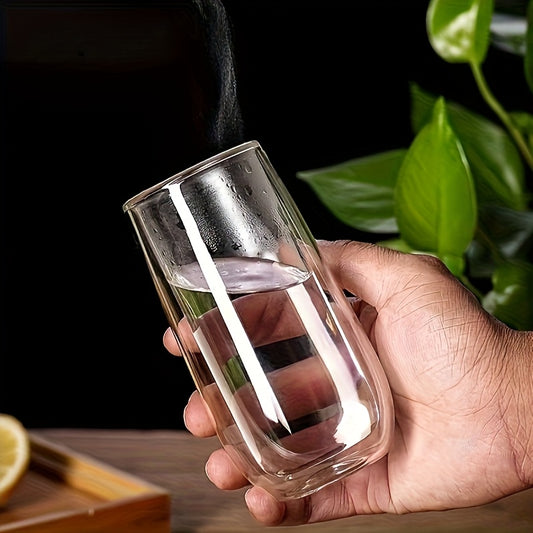 Set Of 4 Transparent Glass Cups 2