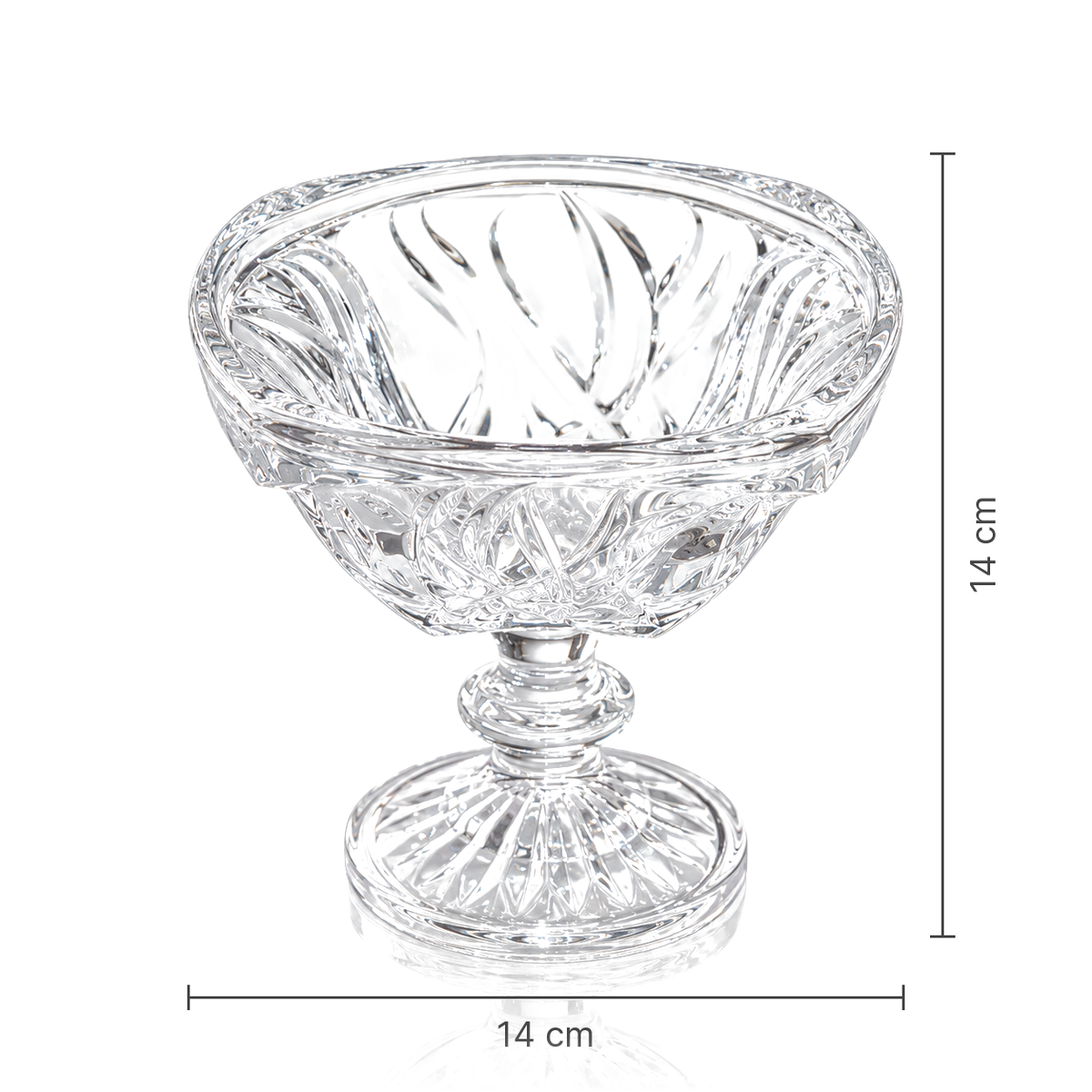 Dimensions: 14 cm wide, 14 cm high