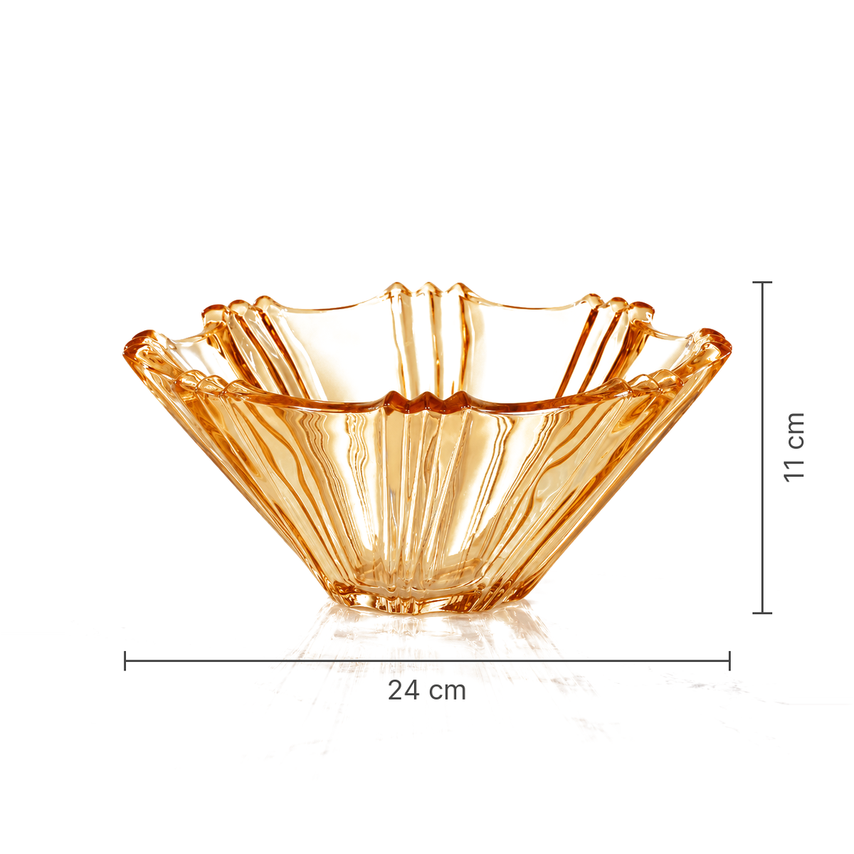 Fruit bowl dimensions 24 cm x 11 cm
