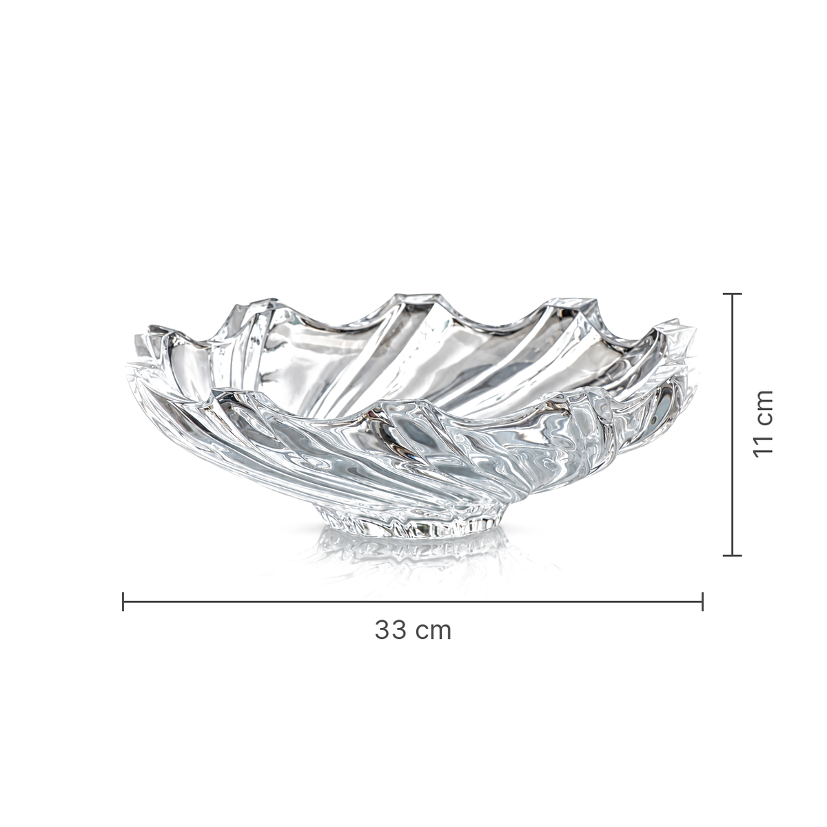 B-936 fruit bowl dimensions 33 x 11 cm
