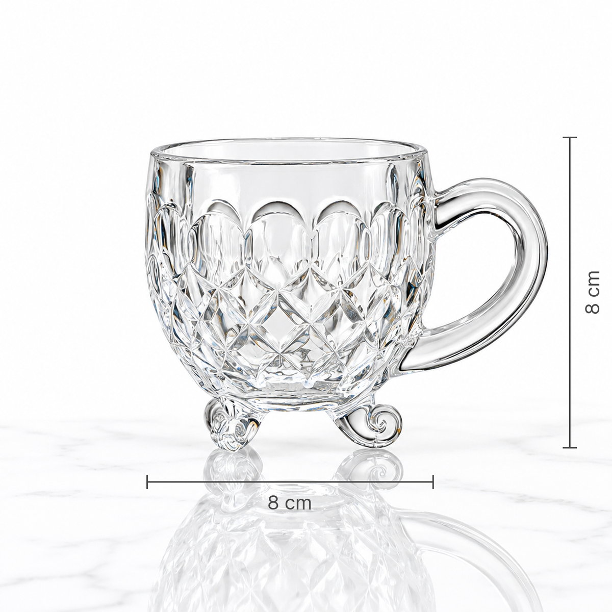 Dimensions: 8 cm wide, 8 cm high