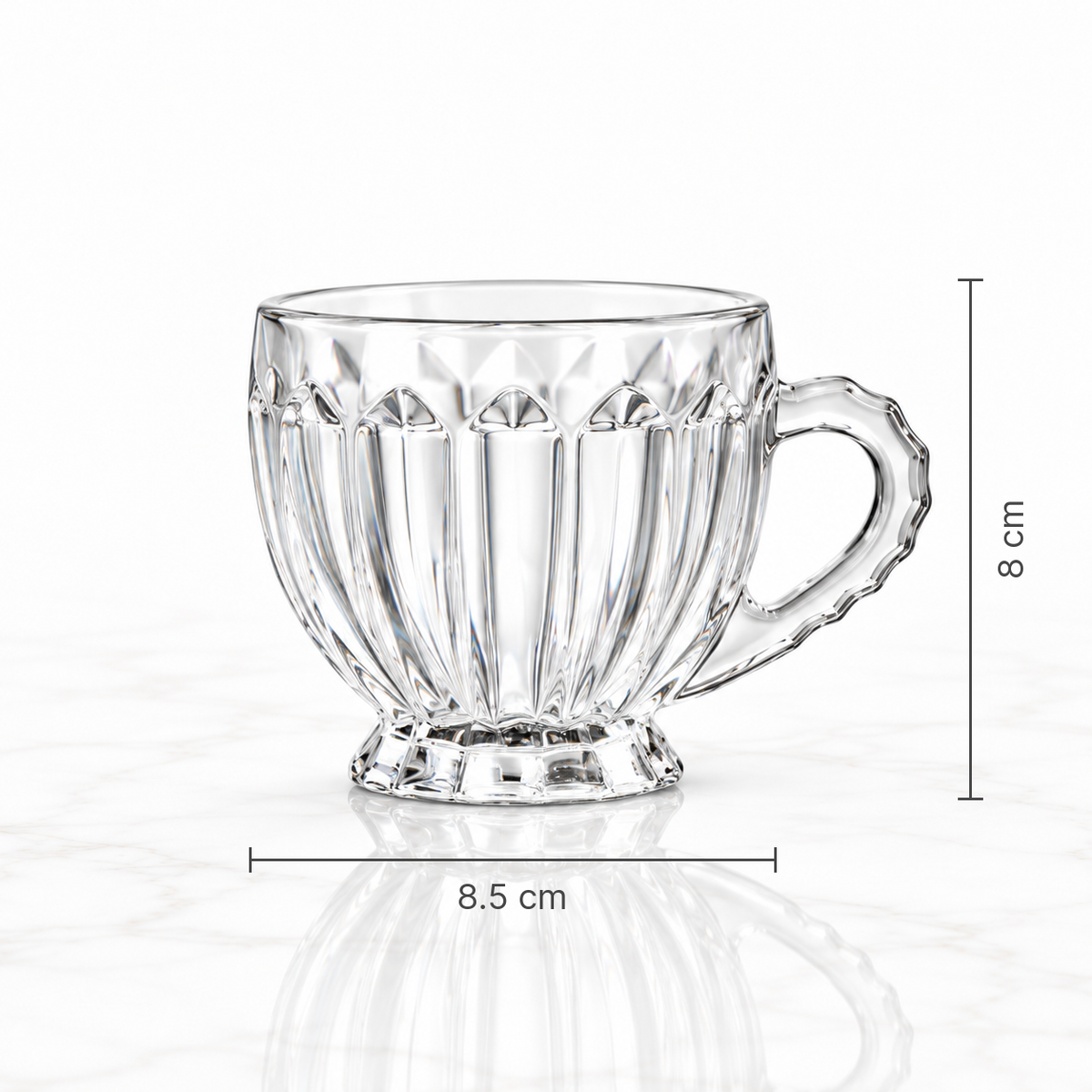 Dimensions: 8.5 cm wide, 8 cm high