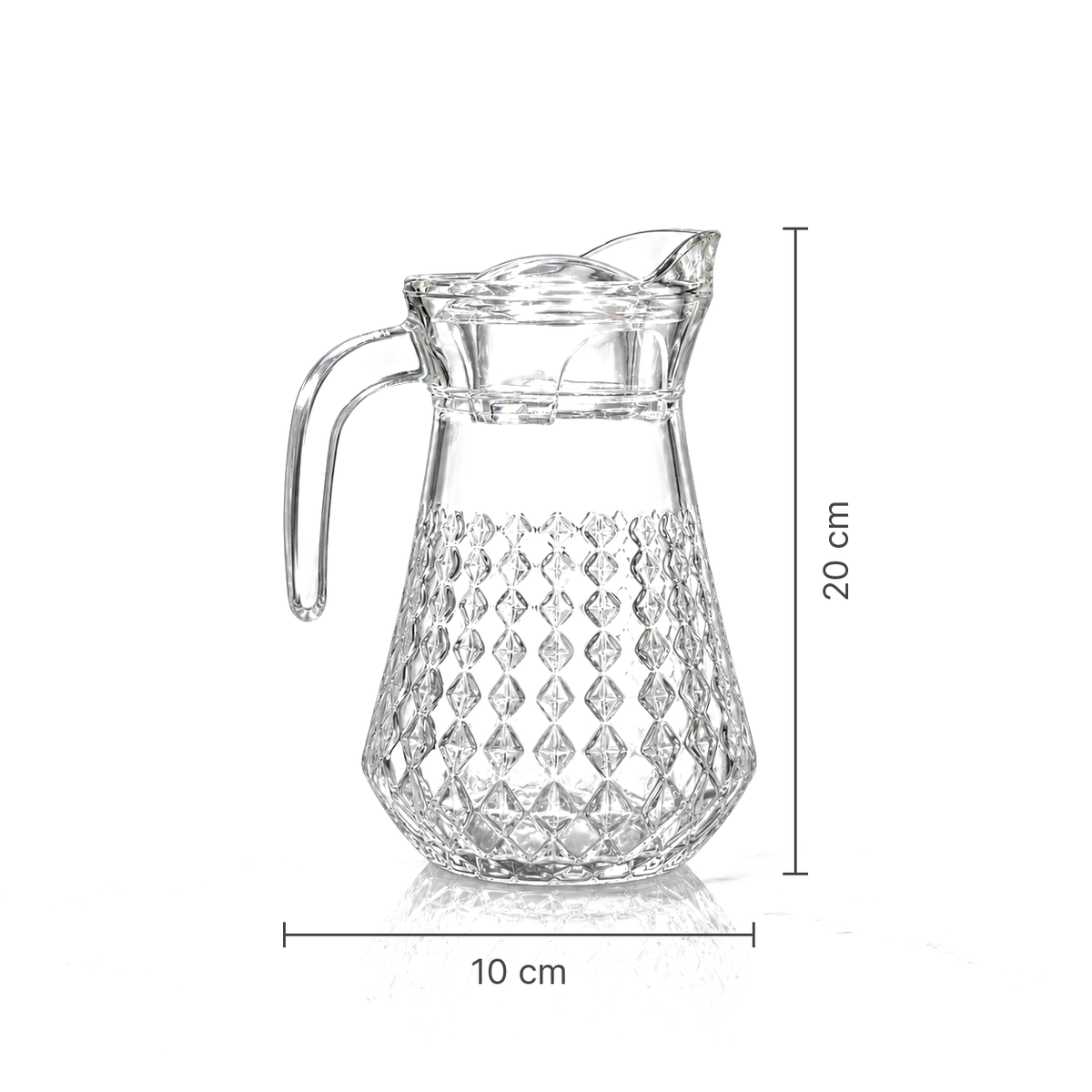 Glass jug dimensions