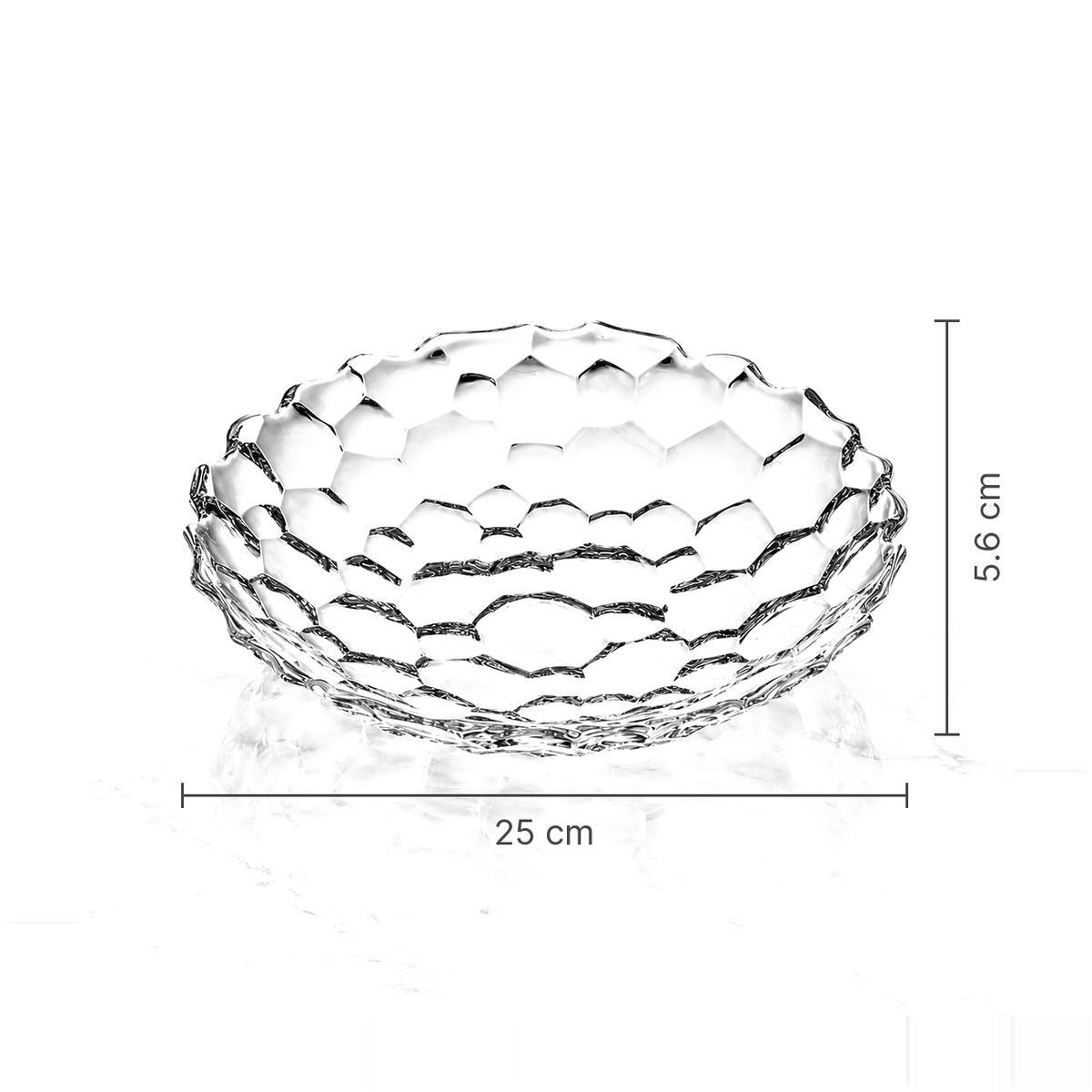 Plate dimensions 25 cm x 5.6 cm