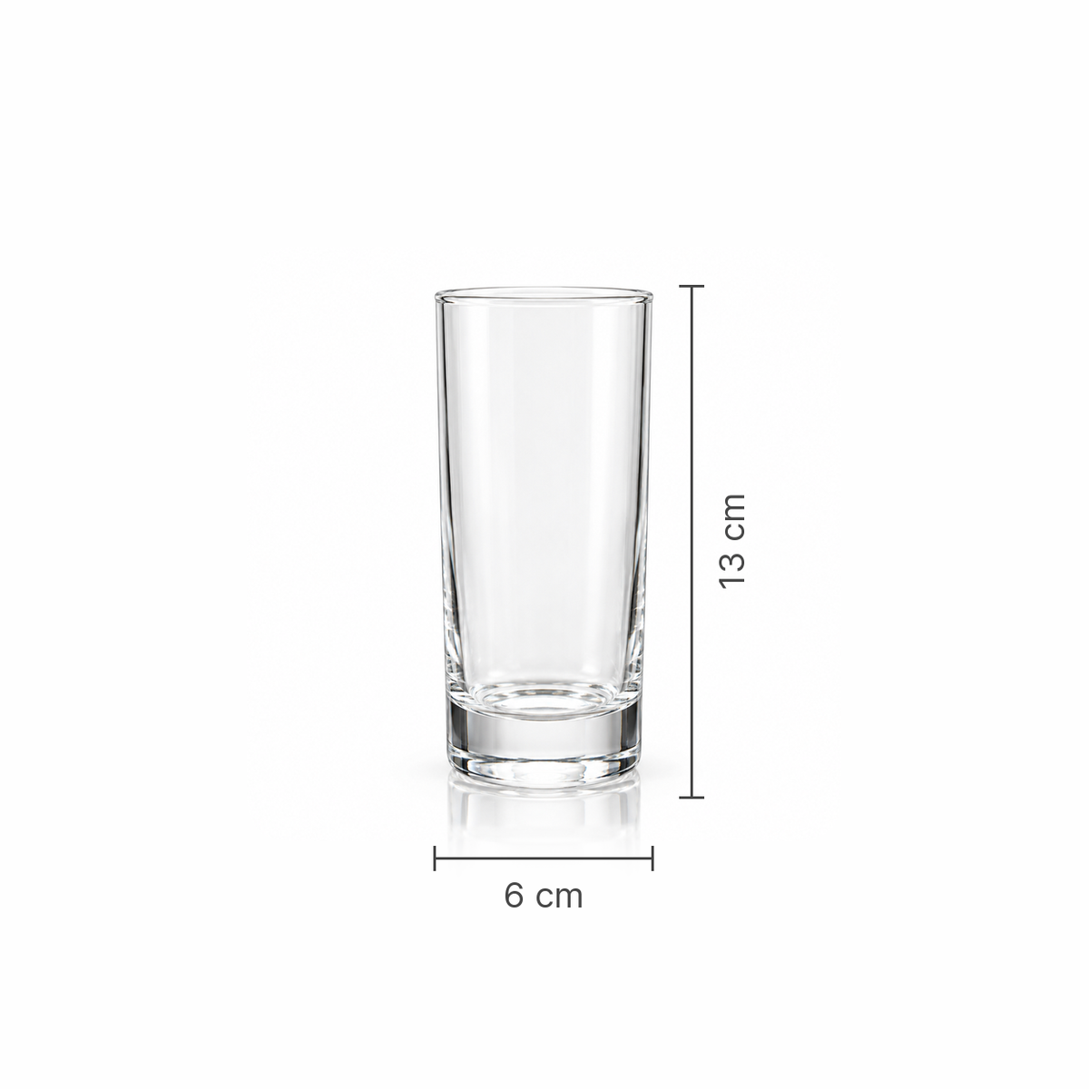 T-305 highball glass dimensions 6 x 13 cm