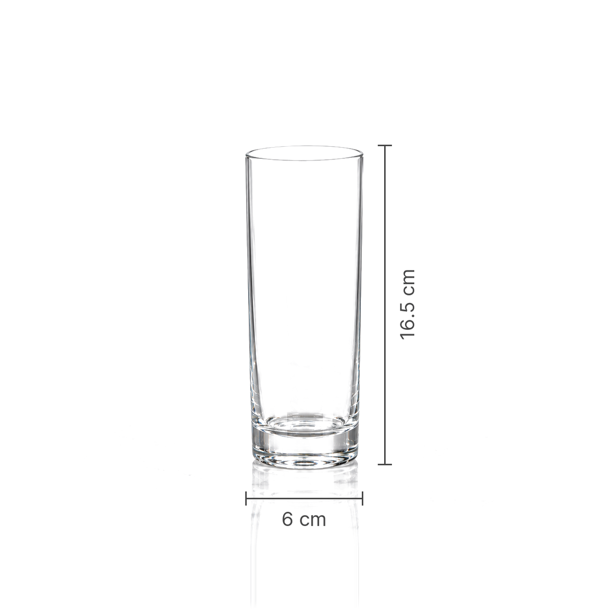 Tall glass dimensions