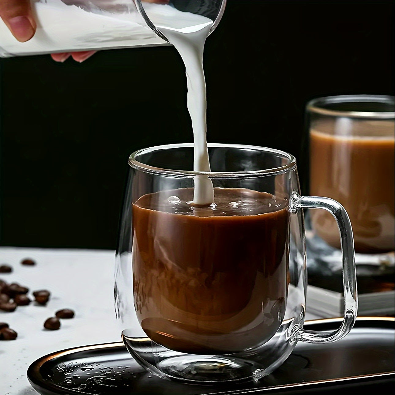 Middle Eastern Favorite: High Borosilicate Double-Wall Mug 4