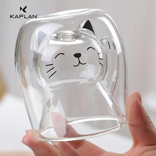 1pc Kaplan Cute Cup - Double-Wall Coffee Mug 2