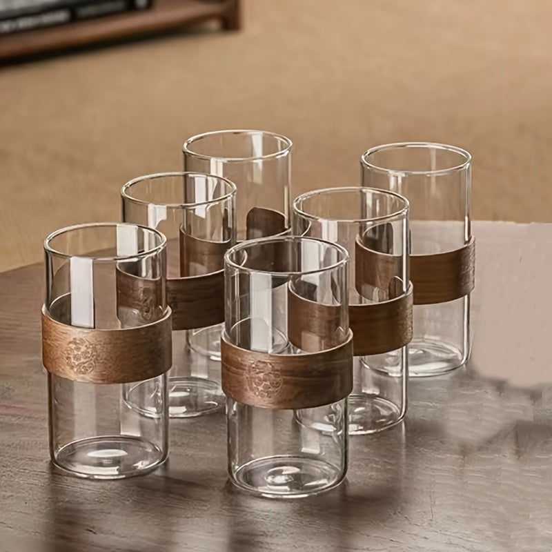 8pcs Set Of Household Glass Cups Made Of High Borosilicate Glass 7