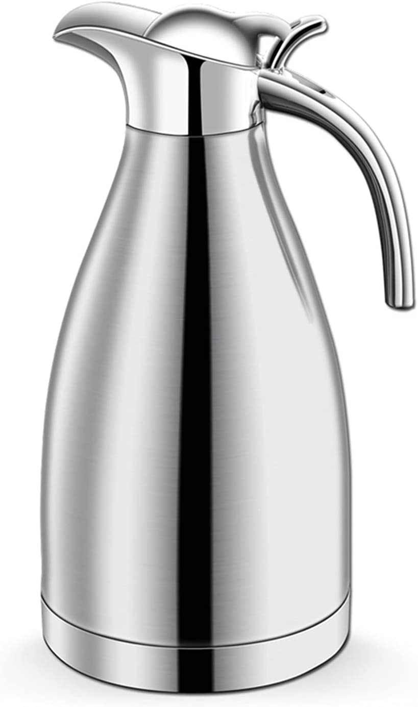 K-202-1 Liter Carafe/Thermos/Flask-Glass Interior- 8 Hours Heat