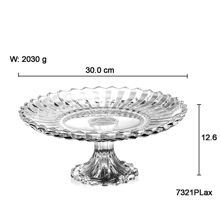 Glass Serving Plate