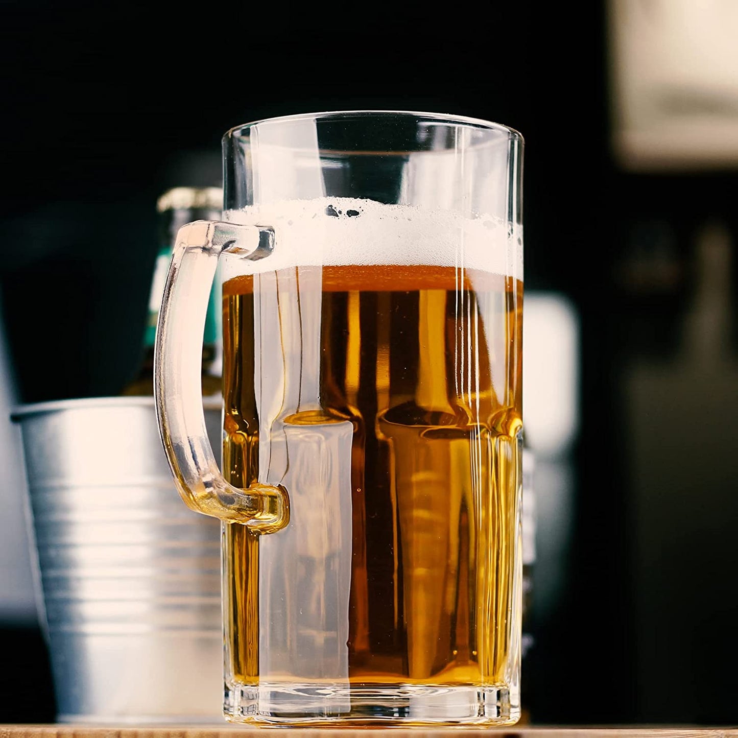 Premium Glass Beer Mugs/Beer Glasses