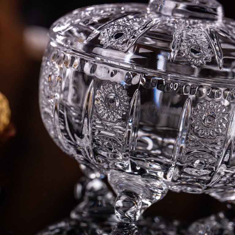 Candy Bowl with Lid, Decorative Bowl