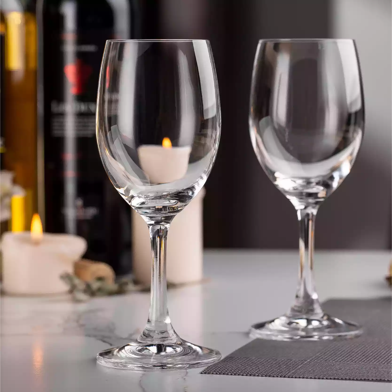 J 114 Crystal Wine Glasses Set of 6