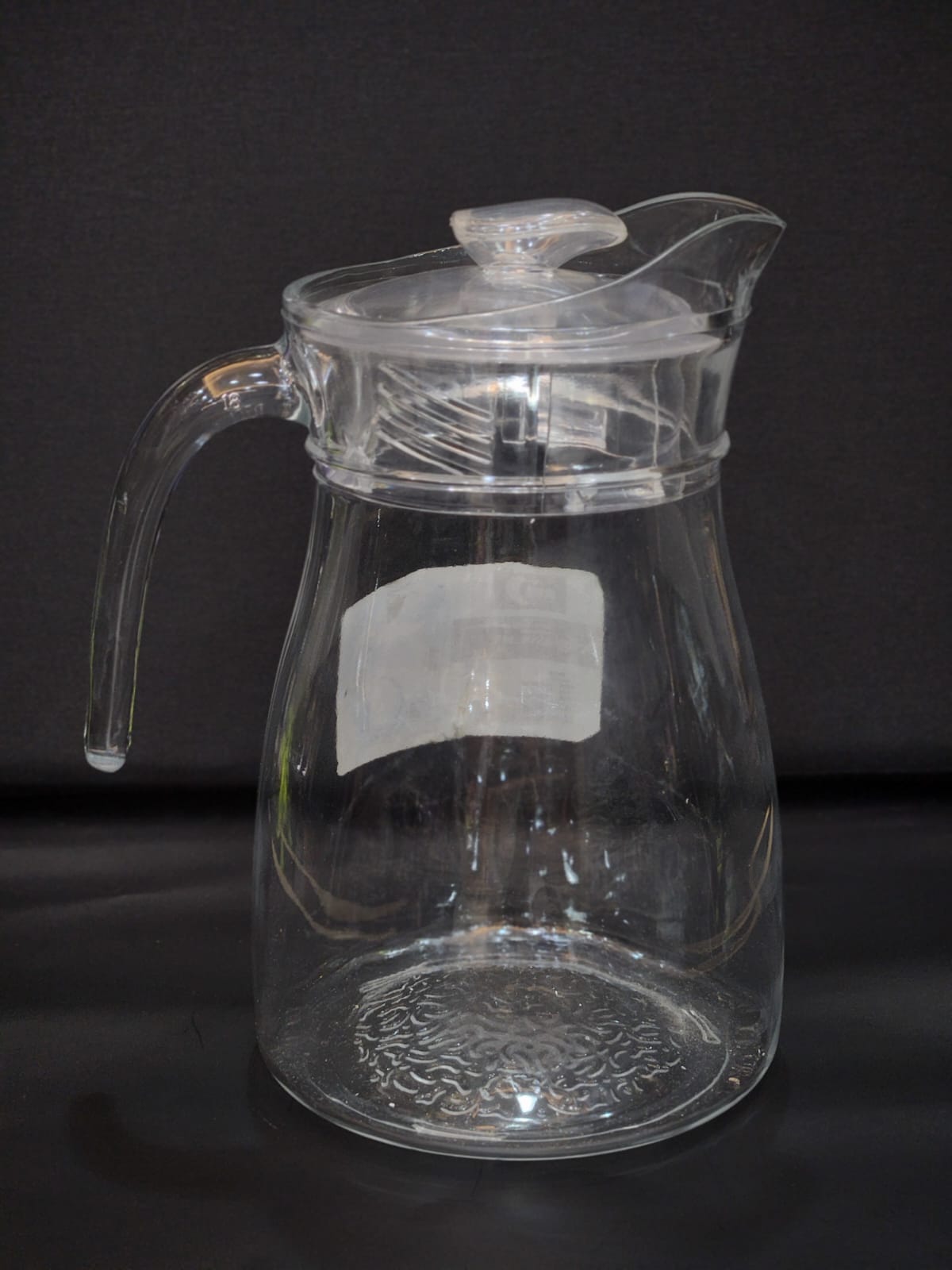 Glass Jug with Lid