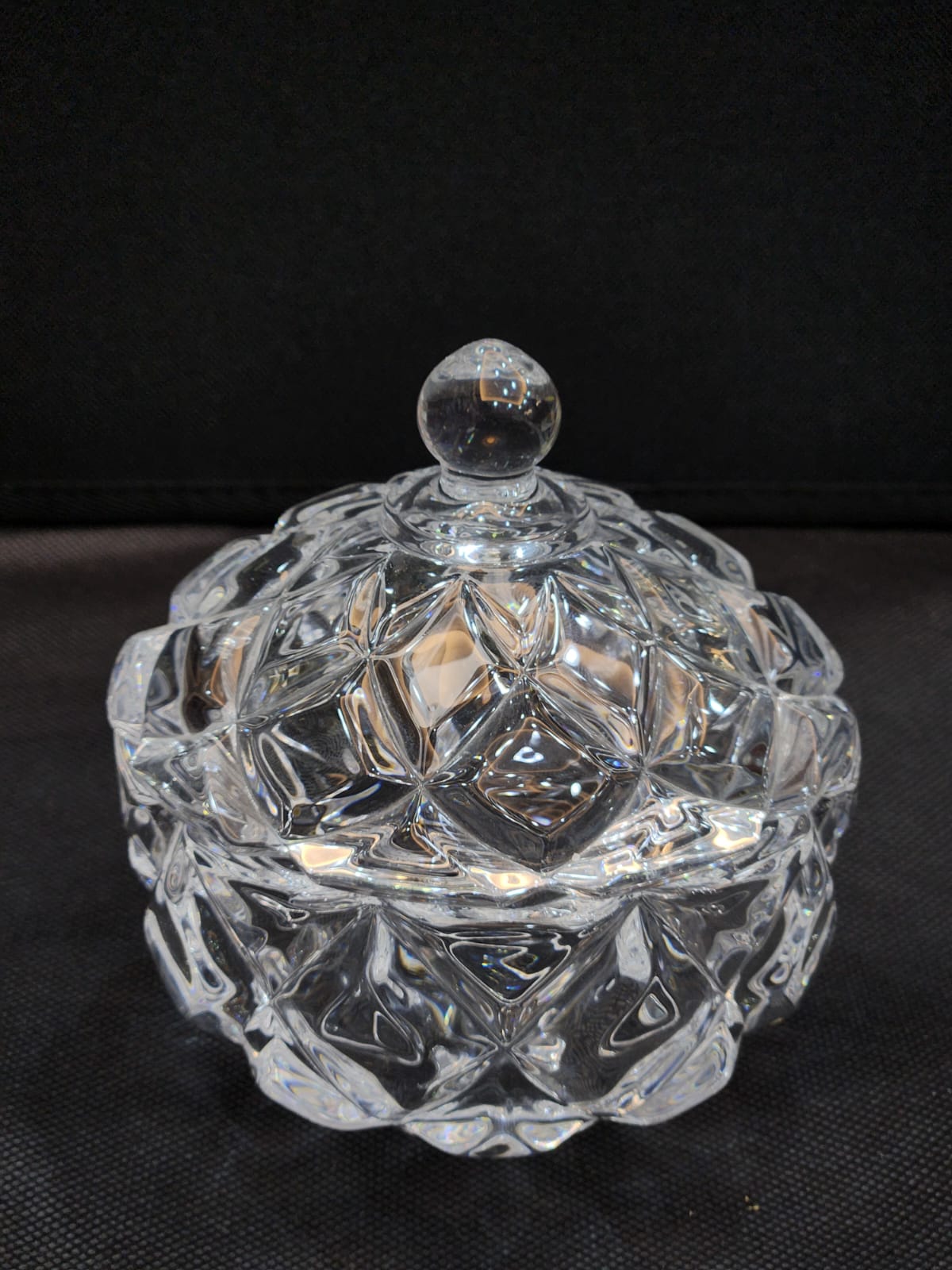 Candy Bowl with Lid, Decorative Bowl