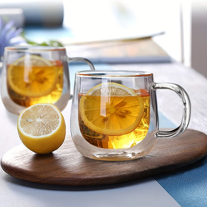 2/4/6/12pcs Set - 200ml - Double-Wall Glass Coffee Cups 2