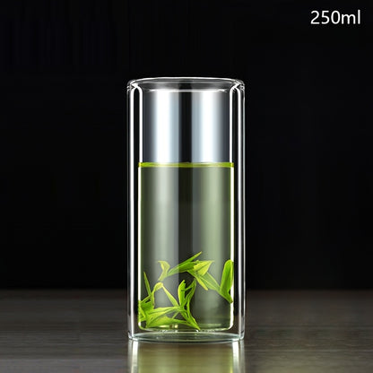 1-10 Double-walled Lidless Glass Cups