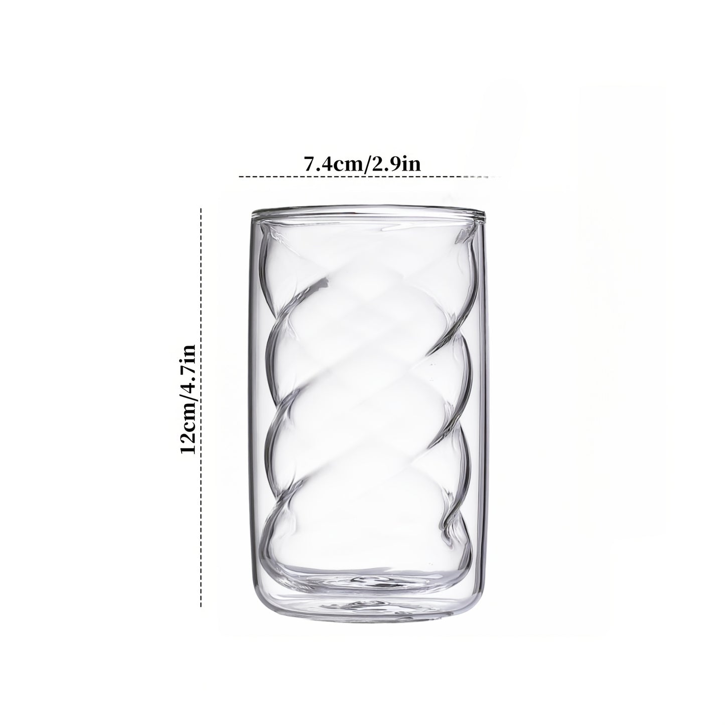 1pc Double-walled Coffee Cup