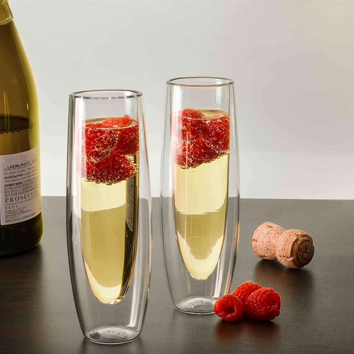 Double Layer Champagne Glass 4