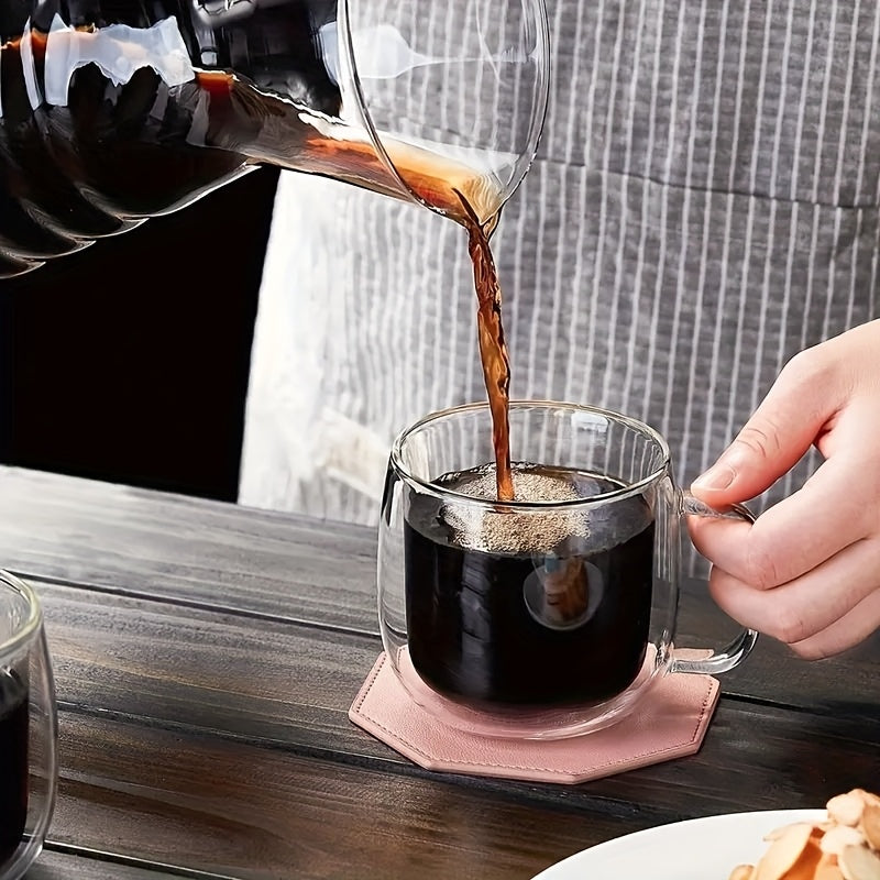 2/4/6pcs Set - 200Ml - Double-Layer Glass Coffee Cup 5