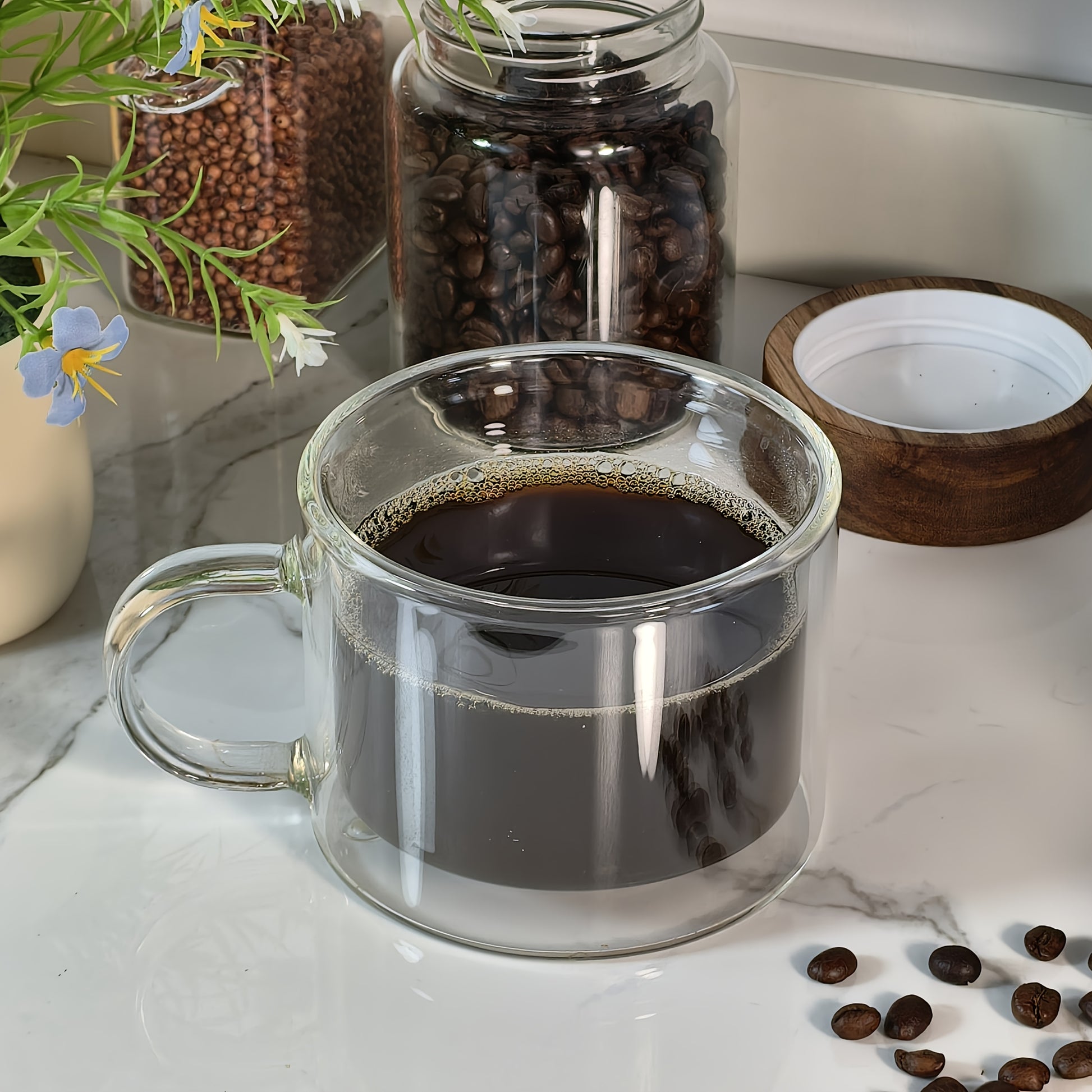 1/2/4pcs Unique Glass Cup 4