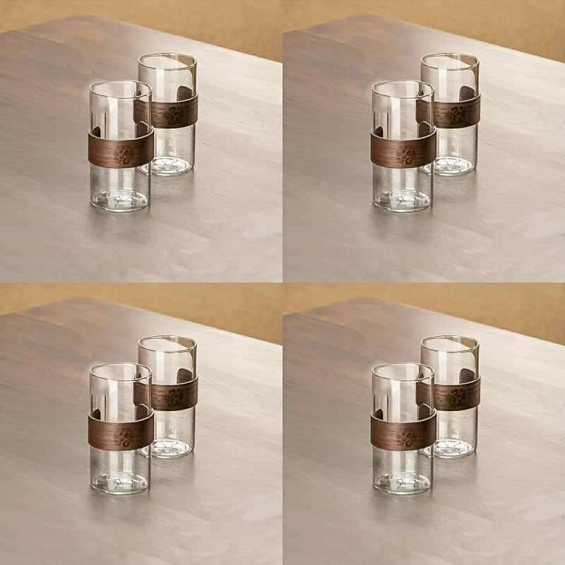 8pcs Set Of Household Glass Cups Made Of High Borosilicate Glass 8
