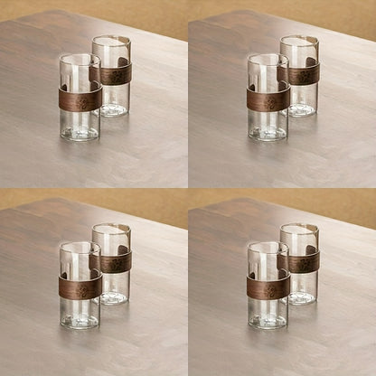 8pcs Set Of Household Glass Cups Made Of High Borosilicate Glass 8