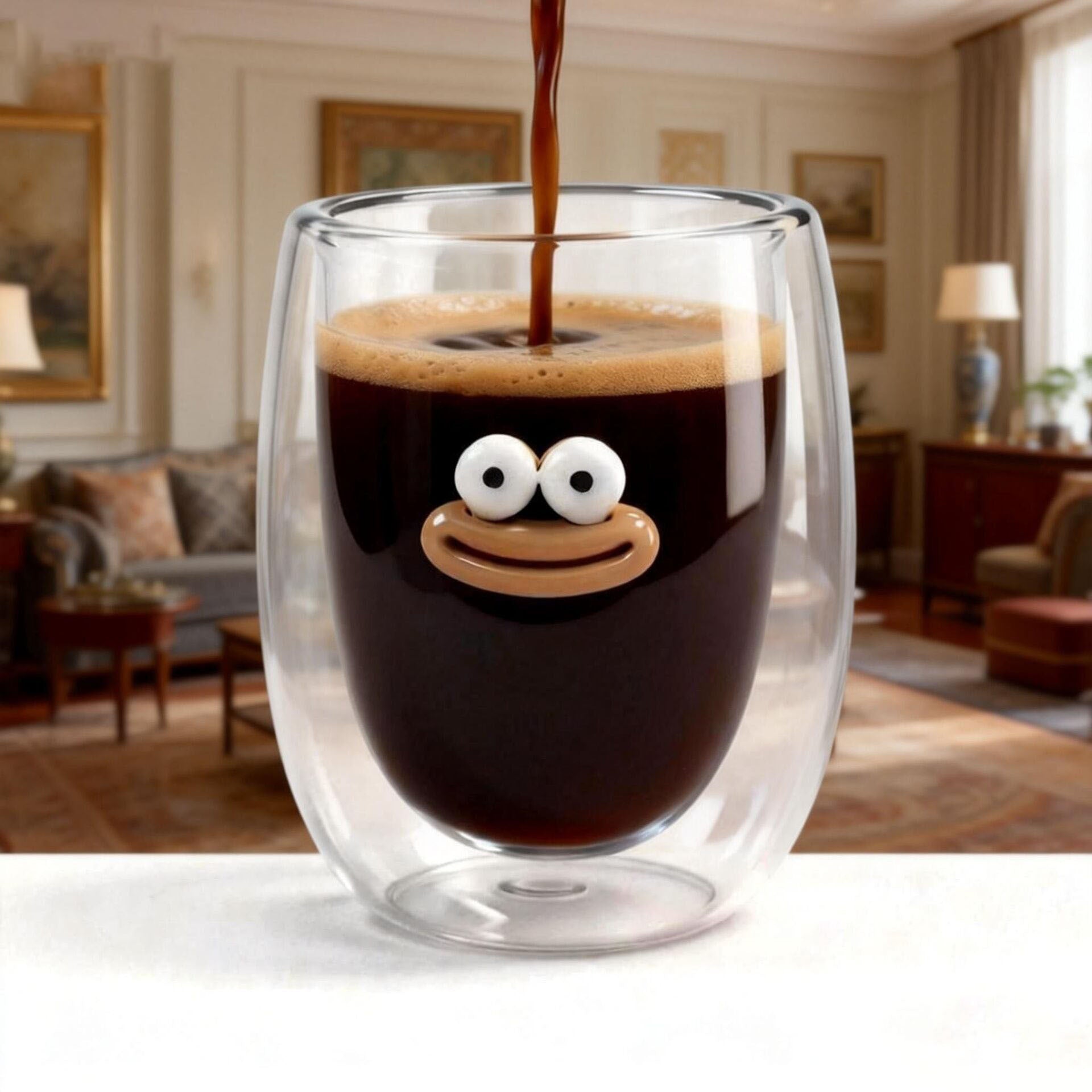 Hand-Blown Double-Wall Glass Tumblers - Insulated 4