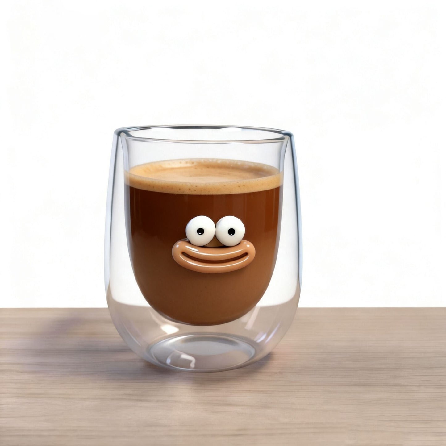 Hand-Blown Double-Wall Glass Tumblers - Insulated 6