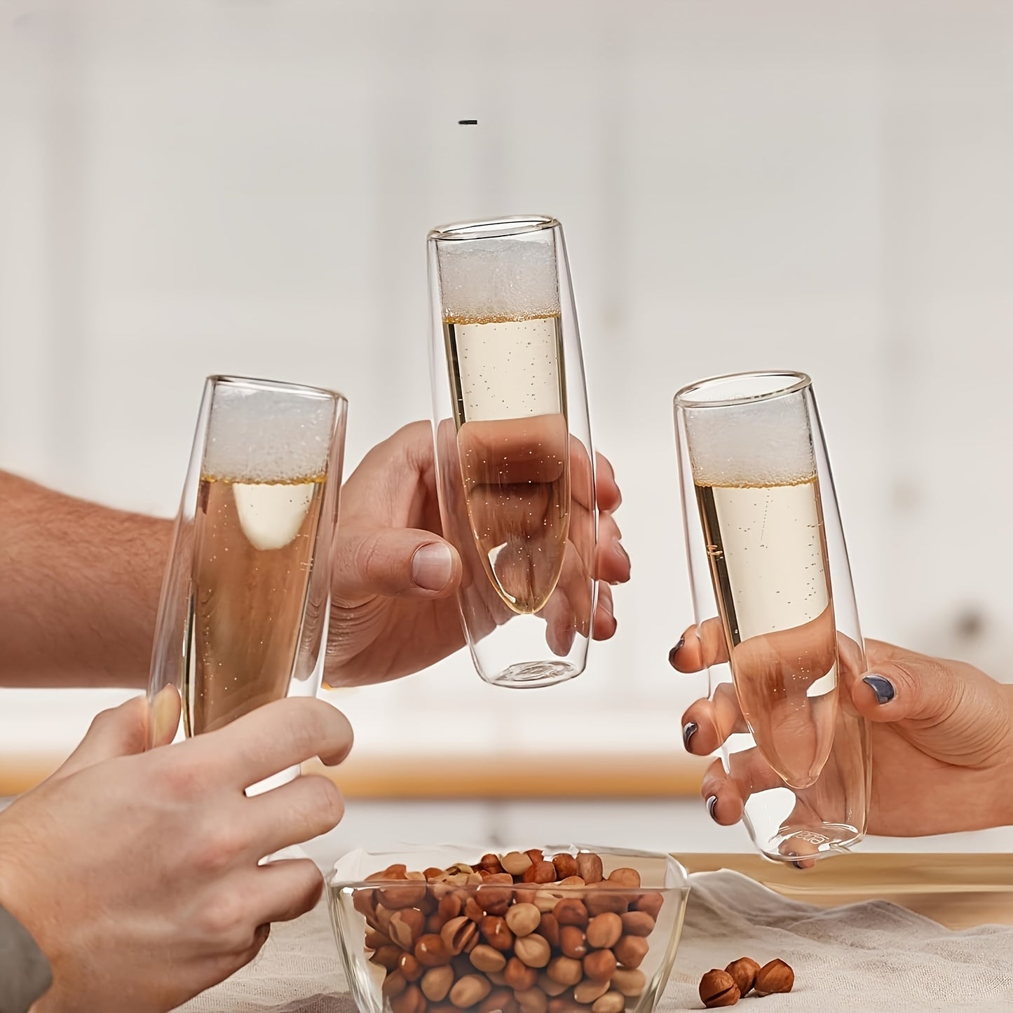 Double Layer Champagne Glass 6