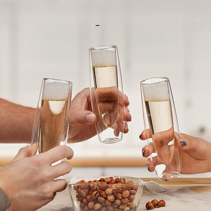 Double Layer Champagne Glass 6