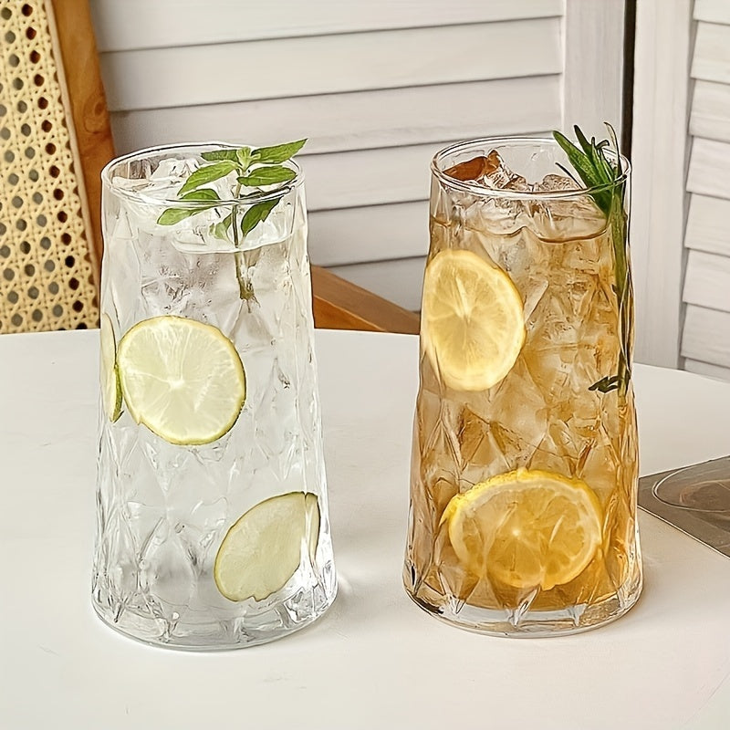 2pcs Set Multifunctional Glass Drinking Cups - 4