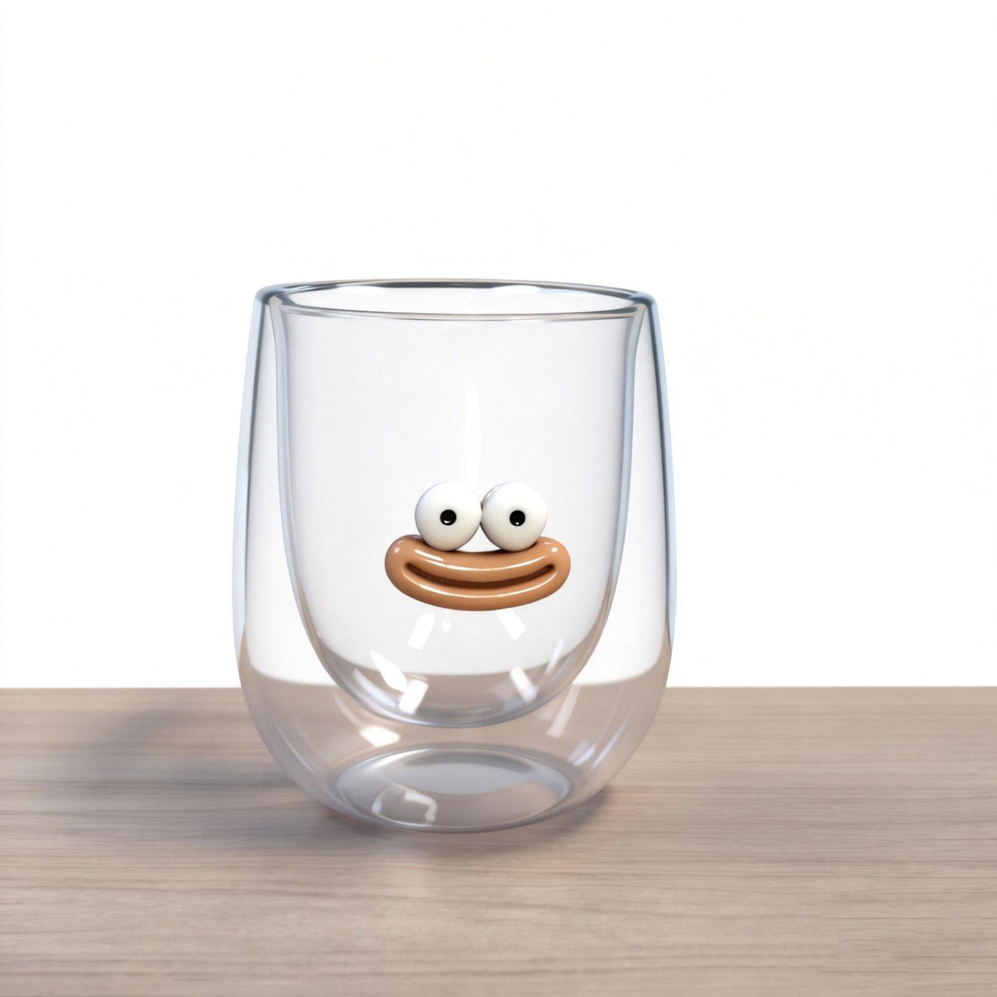 Hand-Blown Double-Wall Glass Tumblers - Insulated