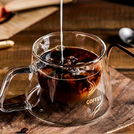 88/2000 2pcs 200Ml Double-Layer Glass Coffee Mug 2