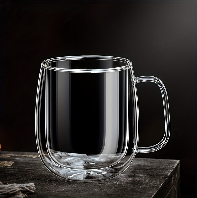 LDQ 2/4pcs High Borosilicate Double-Layer Glass Mugs 4