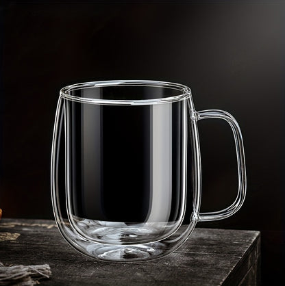 LDQ 2/4pcs High Borosilicate Double-Layer Glass Mugs 4