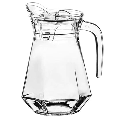 J-726-Glass Jug with Lid