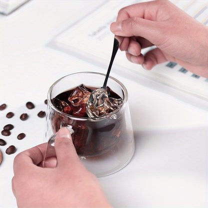 2pcs Double-Wall Glass Coffee Mugs 5