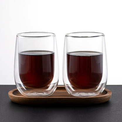 350Ml Double-Walled Glass Water Cup 4