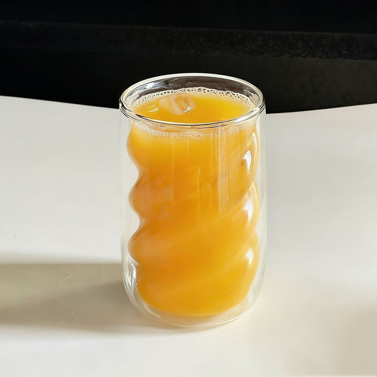 High Borosilicate Glass Tumbler With Straw 2