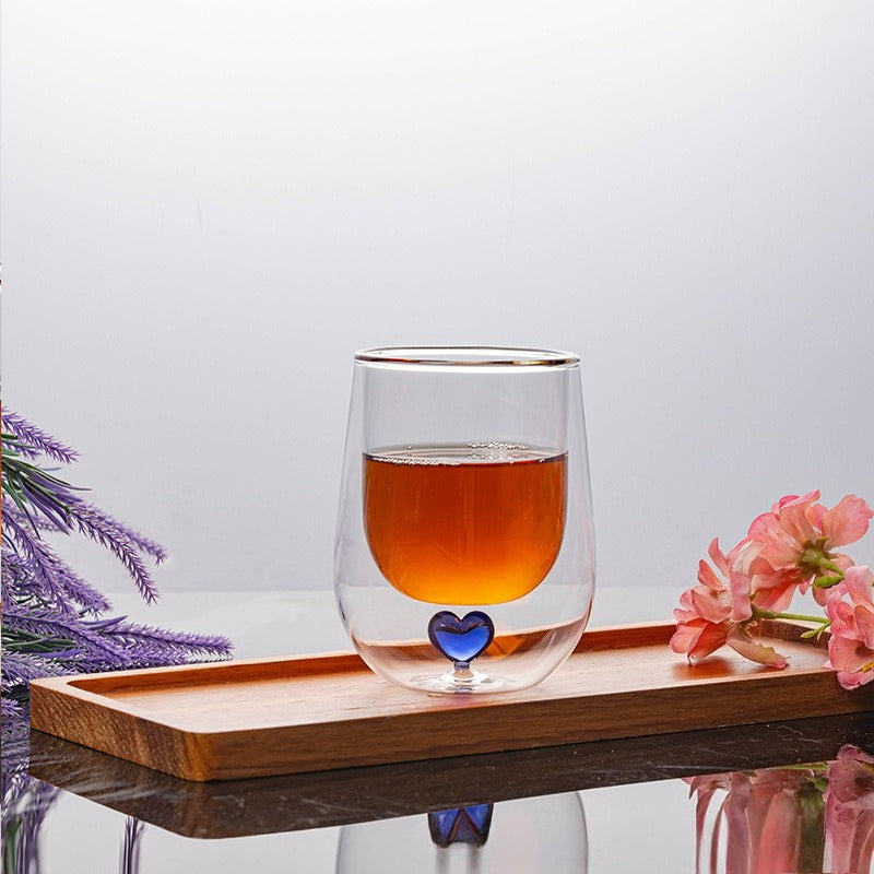 2pcs 2pcs Double-Walled Insulated Crystal Wine Glasses Suitable For Weddings 6