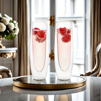 Double Layer Champagne Glass 3