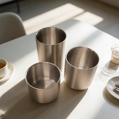 304 Stainless Steel Thickened Double-Wall Insulated Cup 4