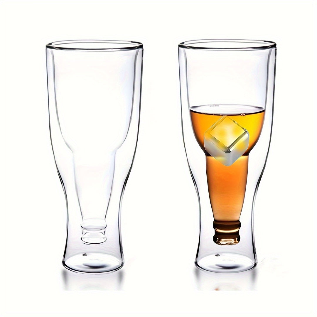 Innovative Design For A Wine Bottle Featuring A Double-Layer Glass Coffee Mug 5