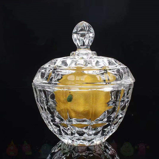 B-123-Candy Bowl with Lid, Decorative Bowl