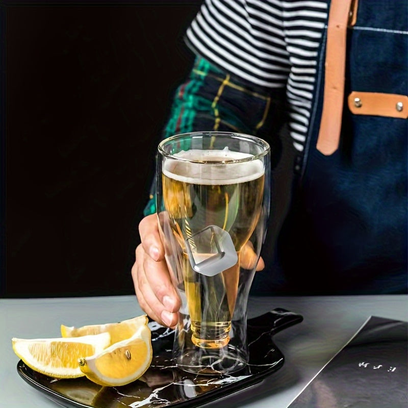Innovative Design For A Wine Bottle Featuring A Double-Layer Glass Coffee Mug 4